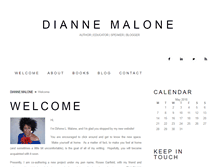 Tablet Screenshot of diannemalone.com